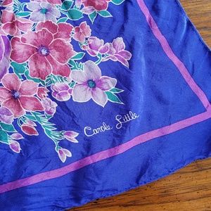 Vintage Accessories - Vintage Floral Square Scarf Vintage Accessories - Vintage Floral Square Scarf